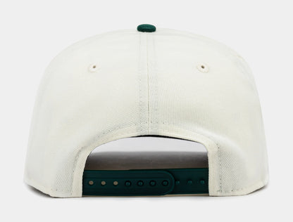 Shoe Palace Exclusive Mexico Curve 950AF Snapback Mens Hat (Beige/Green)
