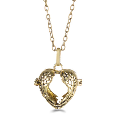 Mexico Chime Music Angel Ball Tree of Life Bronze Cage Necklace Aromatherapy Essential Oil Diffuser Caller Pendant Accessories