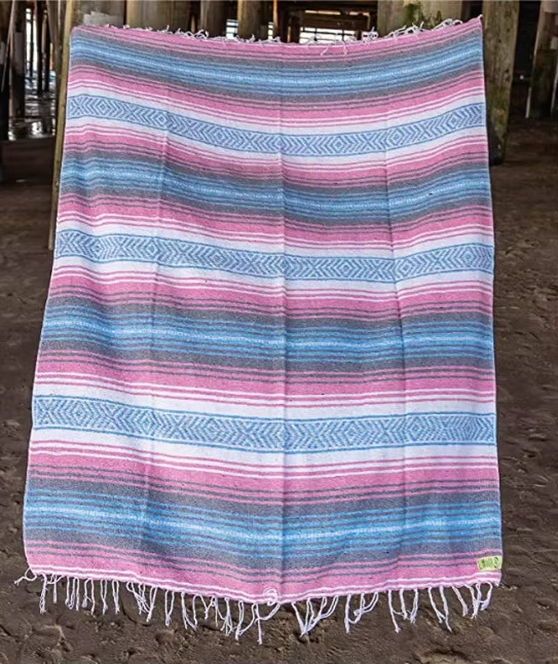 Mexico Beach Blanket Cover Outdoor Decor Sofa Leisure Blanket Bedspread Outdoor Camping Picnic Mat Bohemian Tapestry Rug
